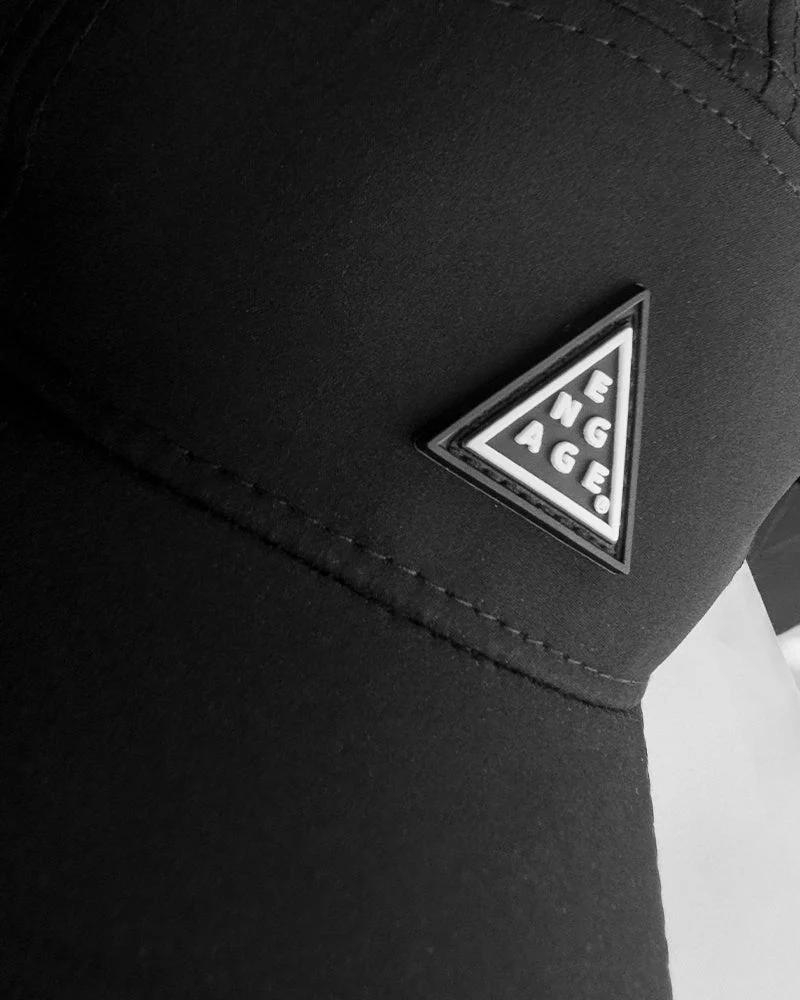 Engage Running 5-Panel Hat - Black - Image 4