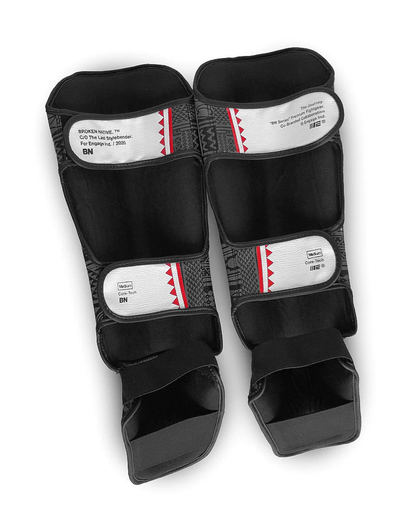 Israel Adesanya The Last Stylebender BN Shin Guards - Image 3