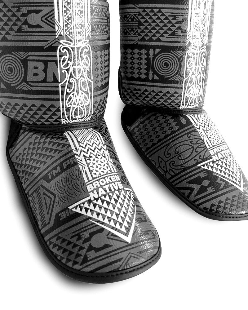Israel Adesanya The Last Stylebender BN Shin Guards - Image 5