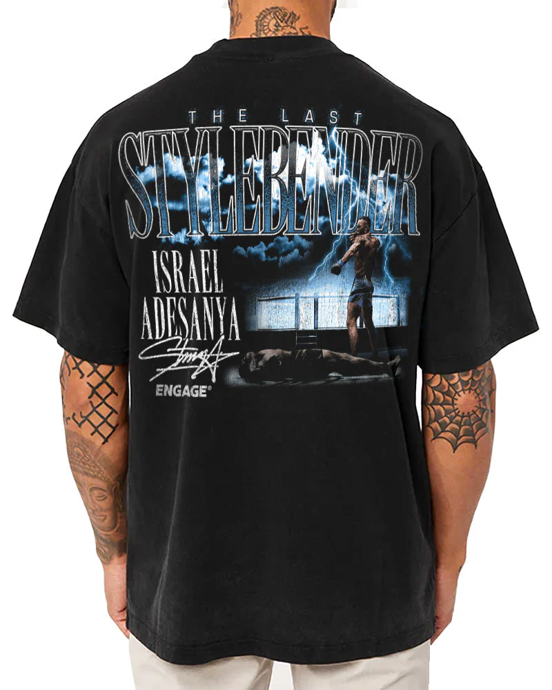 Israel Adesanya 'Stylez' Oversized Supporter T-Shirt - Image 4