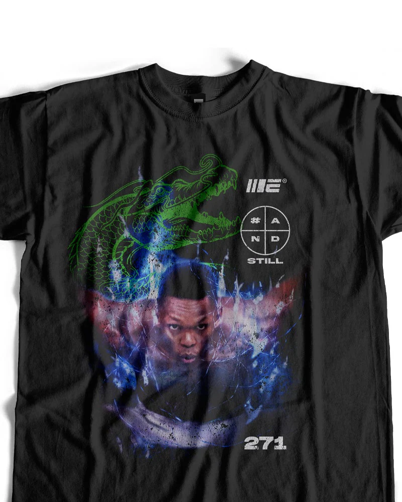 Israel Adesanya 'Unleash the Dragon' Tee - Image 3