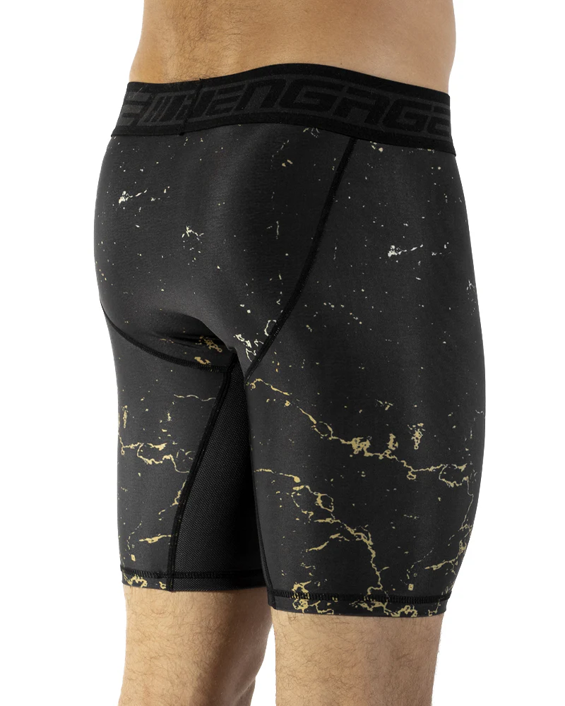 Engage Marble Compression Shorts - Image 3