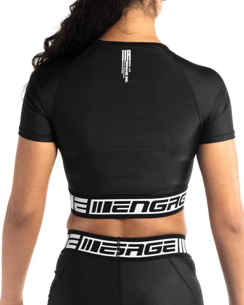 Engage Women's Fight Cropped Rash Guard - Image 6