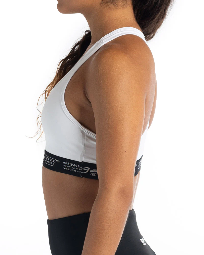 Engage Women's Sports Bra - White - Image 4